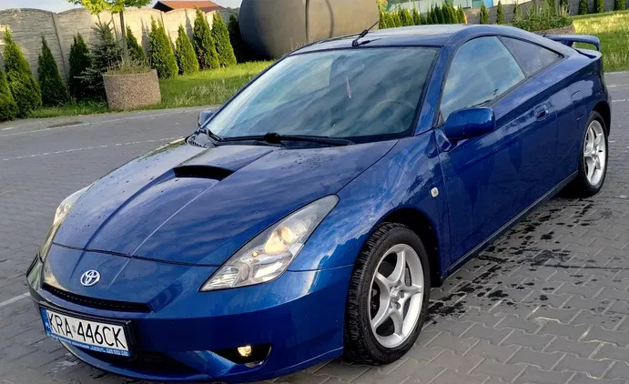 małopolskie Toyota Celica cena 18900 przebieg: 222000, rok produkcji 2003 z Słomniki